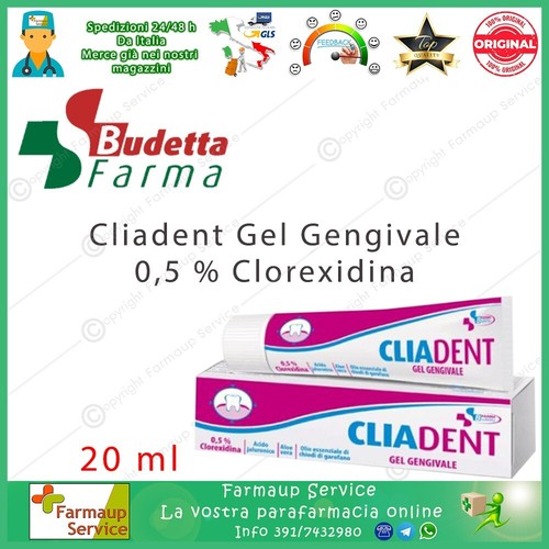 Cliadent gel gengivale - cliadent, %