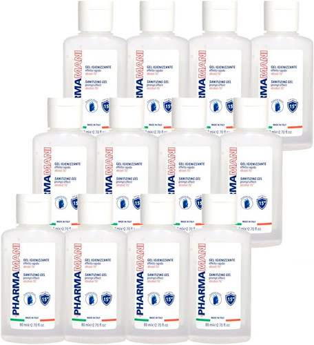 Kit pezzi gel igienizzante - 12,