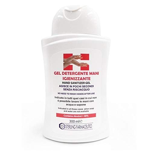 Gel mani igienizzante 300ml - gel,