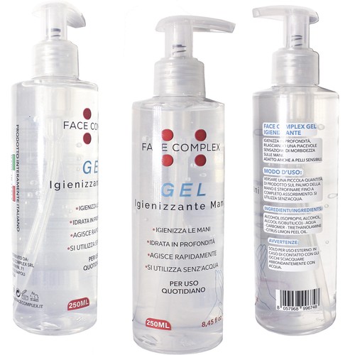 Gel igienizzante mani con - gel,
